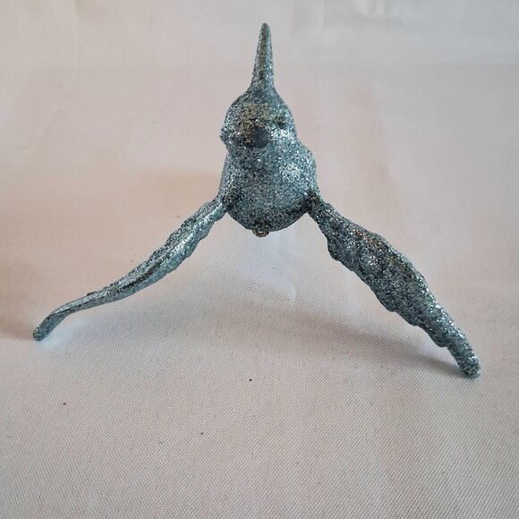 Lot of 3 Blue/Green Glitter Ornaments - Picture 5 of 10